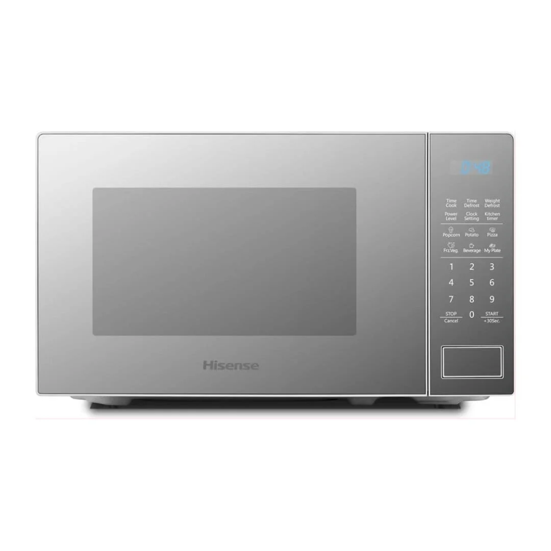 Hisense H20MOMS11 Digital Microwave Oven – 20L, 700W, Silver